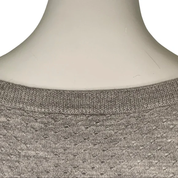 A.P.C. Paris Merino Wool Crewneck Grey Sweater - Picture 7 of 14